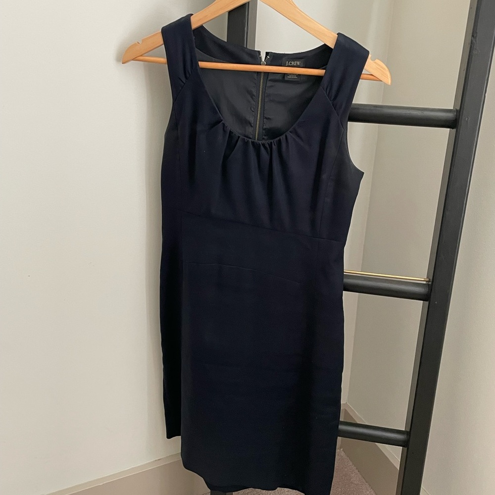 J.CREW NAVY BLUE SHIFT DRESS ✨